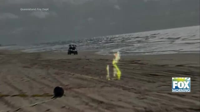 Australian Mystery: Hazmat Teams Respond After Large Metal Spheres Wash Up On Queensland Beach