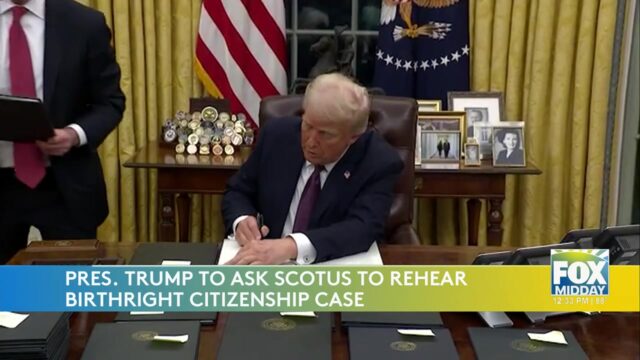 Trump Pushes Supreme Court Overturned Birthright Citizenship Ruling