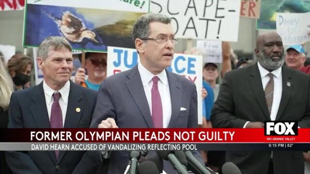 Former Olympian David Hearn Pleads Not Guilty In DC Reflecting Pool Case