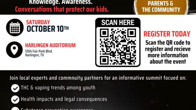 Parents and community invited to THC and vaping awareness summit in Harlingen