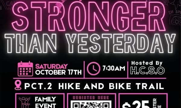 Hidalgo County Sheriff’s Office to Host First Annual “5K Stronger Than Yesterday” Event